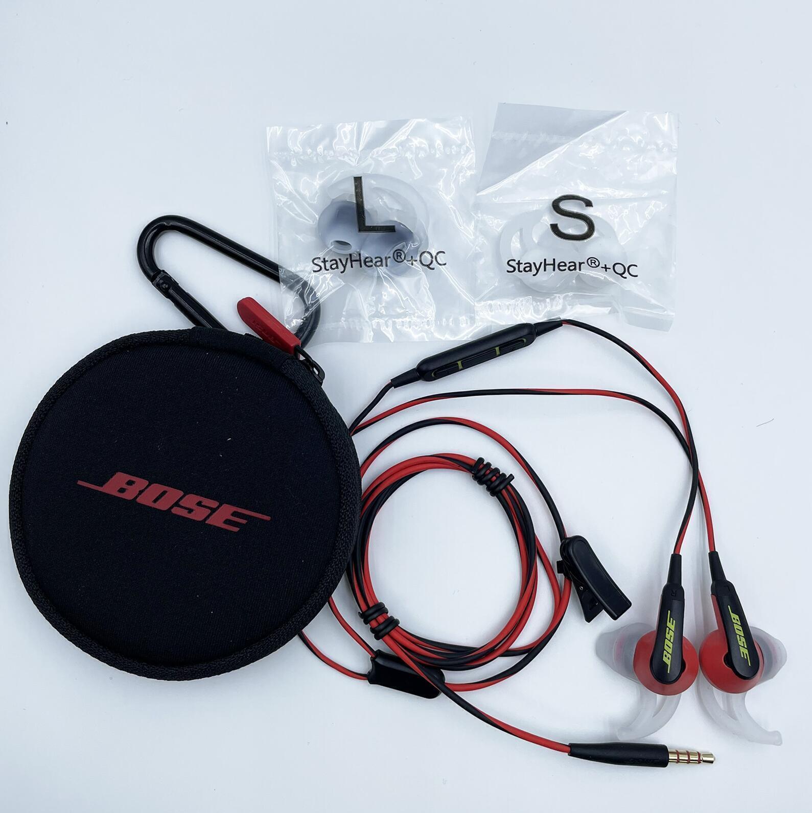 Bose Soundsport Wired Earbud Earphones - Red