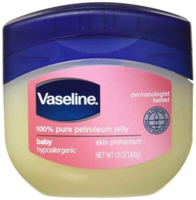 4 Vaseline 100% Pure Petroleum Jelly Baby Skin Protectant
