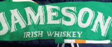 JOHN JAMESON & SON LIMITED IRISH WHISKEY SCARF 7"  X 58"