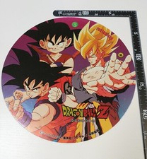 Dragon Ball Z Extra large Menko Card Son Goku Krillin RARE vintage From Japan