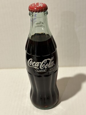 8 OZ COCA COLA COMMEMORATIVE BOTTLE - 1999 SONIC 2000TH STORE