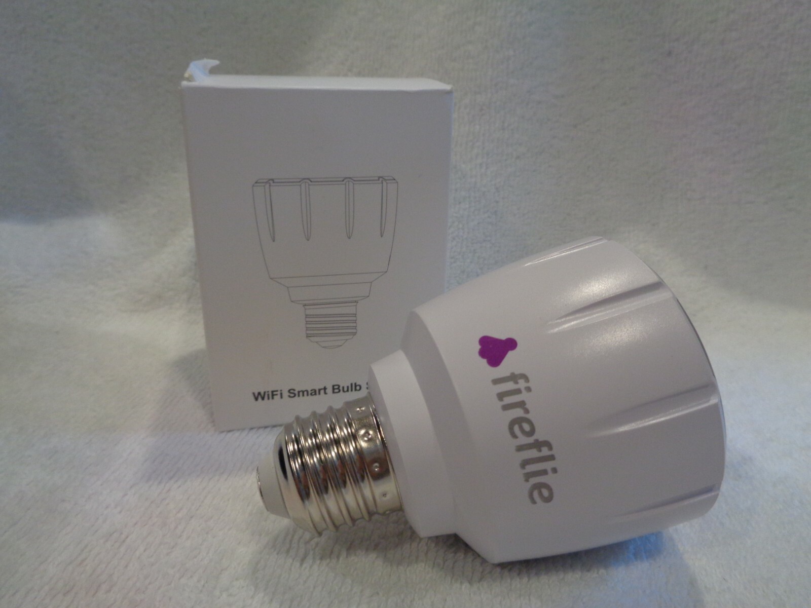 TUYA SMART WiFi Smart Bulb Socket FireFile Logo Amazon Alexa Compatible New-image