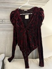 NWT FREE PEOPLE MAGIC HOUR BODYSUIT Size XS- Retail 98
