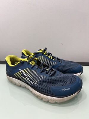 Altra Provision Blue Green Athletic Performance Road Running Shoes Mens 