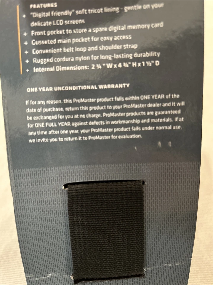 Pro Master Camera Pouch New Digital & traditional Cameras - Image 3 of 4