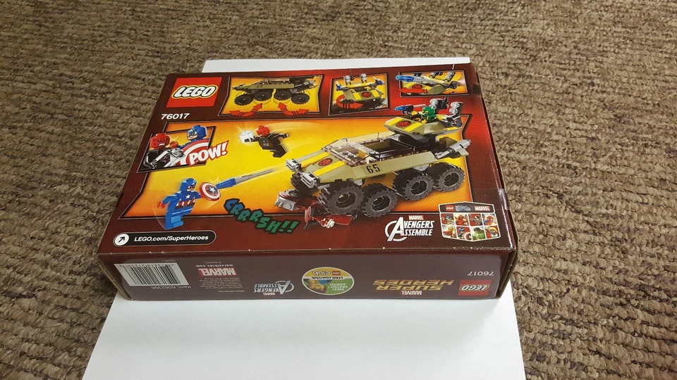 LEGO Marvel Super Heroes Capitán América vs. Hydra 76017 Calavera Roja Nuevo Precintado Foto 2 de 2