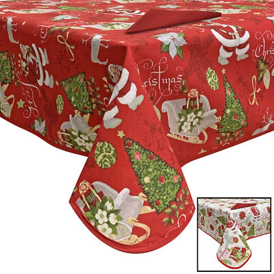 Weihnachtstischdecke Tafelservice + Servietten Preziosa Home 18 Plätze 6366