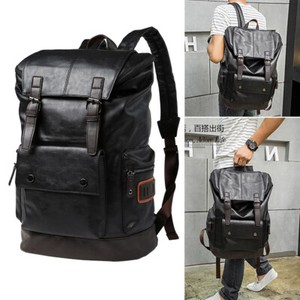 leather laptop bolsa backpack