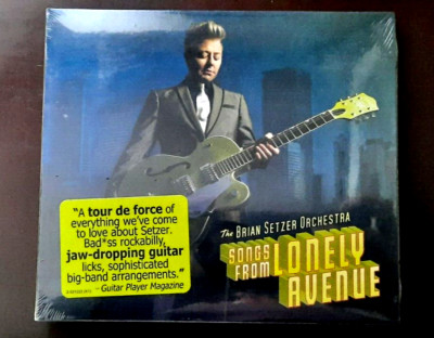 Songs From Lonely Avenue / Brian Setzer (Stray Cats) (CD, 2009) NEW CC145