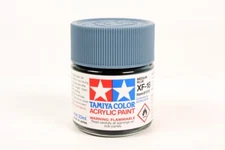 Tamiya 81318 XF-18 Medium Blue Acrylic Paint 23ml Large Bottle - US