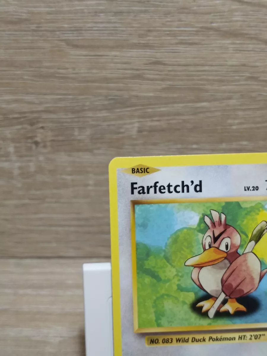 2016 Pokemon Card **Farfetch'd Lv.20** Evolutions XY Set No. 68/108 - Rare