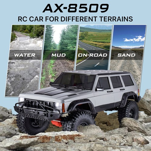AUSTARHOBBY AX-8509 1/10 Cherokee RC Car 4WD 2.4G RC Crawler RTR Climbing Truck - Picture 5 of 23