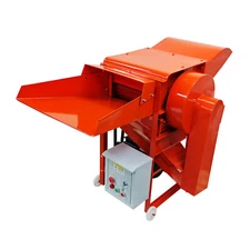 220V Wheat Rice Grain Peeling Shelling Machine Beans Corn Hulling Thresher