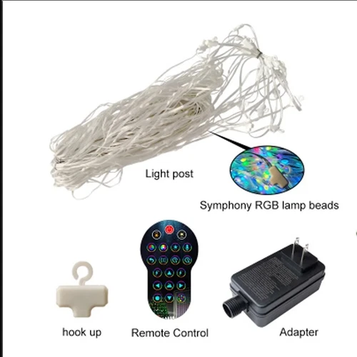 Smart LED RGB Curtain String Lights Fairy Light APP Control DIY Picture Display - Picture 11 of 18
