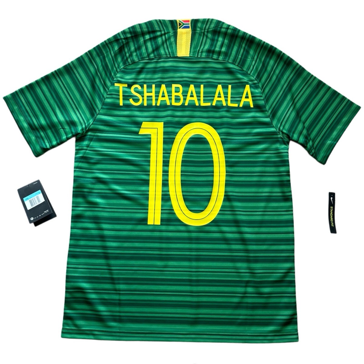 2018/19 South Africa Away Jersey #10 TSHABALALA Medium Nike - Main Image