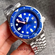 Tandorio 41mm Dive Men Watch Blue Dial Sapphire Glass Japan NH35A Automatic 200M