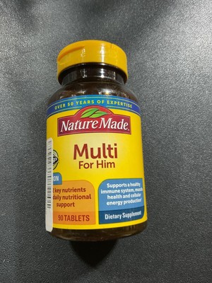 Nature Made Multi For Him / 90 Tablets.