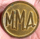 WWI Era 1920s M.M.A. Marine Military Academy Enlisted Collar Disc VERY RARE — photo 1
