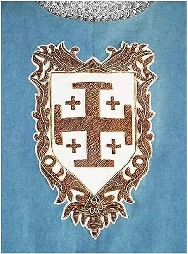 Vestido de fantasía caballero medieval túnica y capa disfraces disfraz renacentista SCA Foto 3 de 4