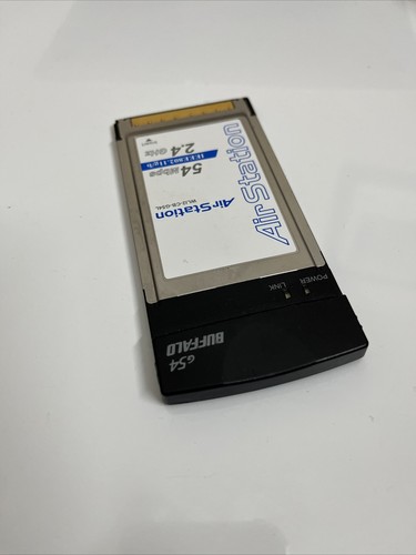 Buffalo Air Station Wireless LAN Card WLI2-CB-G54L PCMCIA - 第 1/3 張圖片