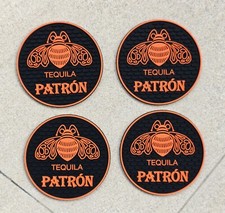 4pcs OG TEQUILA PATRON Rubber drip mat bar ru...