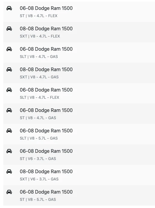 Kit de herrajes de suspensión PRO COMP SUSPENSIÓN 56726B-4 para Dodge Ram 1500 06-08 Foto 4 de 4