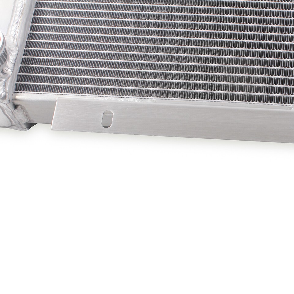 3Row Aluminum Radiator For 72-86 Jeep CJ CJ5 CJ7 Chevy Small Block SBC ...