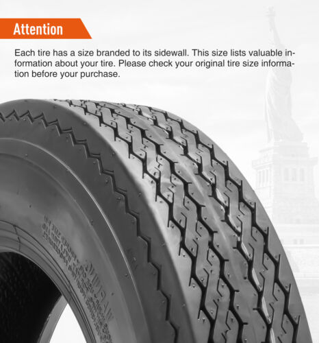 Halberd 6 Ply 4.80-12 Trailer Tire 4.80x12 4.8-12 480-12 Load Rang C Replacement - Picture 4 of 9