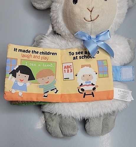 Lamb Puppet by Demdaco LIFT THE SPIRIT W/ Book “Mary Had a Little Lamb”~EUC - Picture 4 of 8