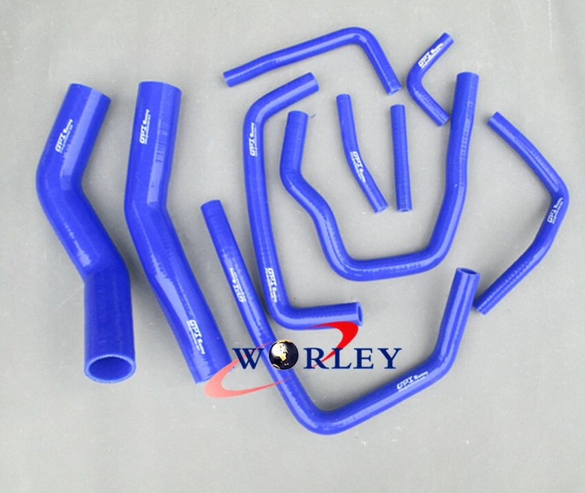 PARA TOYOTA LANDCRUISER HDJ80 SILICONA RADIADOR Y MANGUERA CALENTADOR ROJO Foto 2 de 4