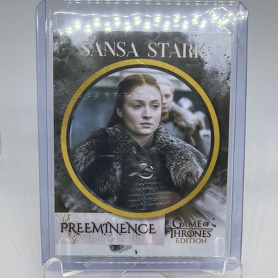 #ad #ad 2023 Preeminence 1 1 Card Sansa Stark Game Of Thrones Limited Rare Remastered $90.00
