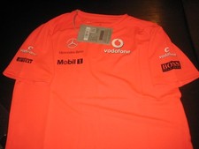 MCLAREN F1 TEAM  VICTORY SHIRT 2016 X LARGE  BOYS 32/34 TAGS/PACKET