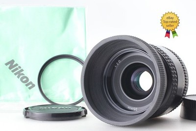 Tested! 【Near MINT + Hood】 Nikon AF Nikkor 35mm F2 D Wide Angle
