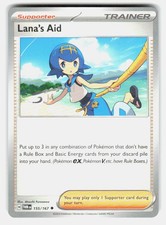 Pokemon TCG Lana's Aid Twilight Masquerade 155/167 Uncommon NM