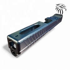 Glock 17 Gen 3 Slide (Combat 17 w/RMR custom shimmer blue finish)
