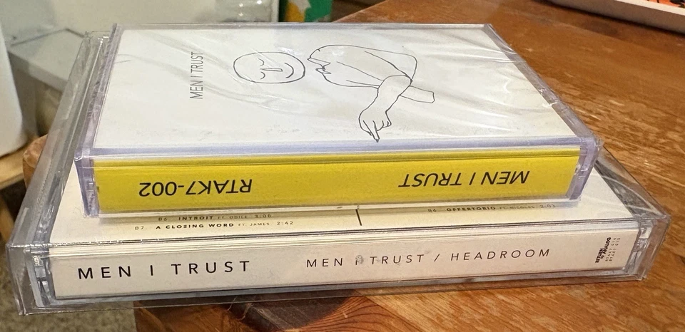 MEN I TRUST S/T Compilation Cassette Tape RTAK7-002 + Headroom/MIT 2xCS NEW - Image 3 of 3