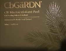 CbGärDN CB Micro‑Exfoliant Peel 50 ml – New Sealed w/ Applicator Tool