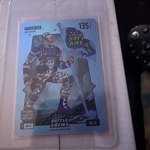 MAVERICK (Cooper Flagg) Bo Jackson Battle Arena Blue Battlefoil Ice 135 Power