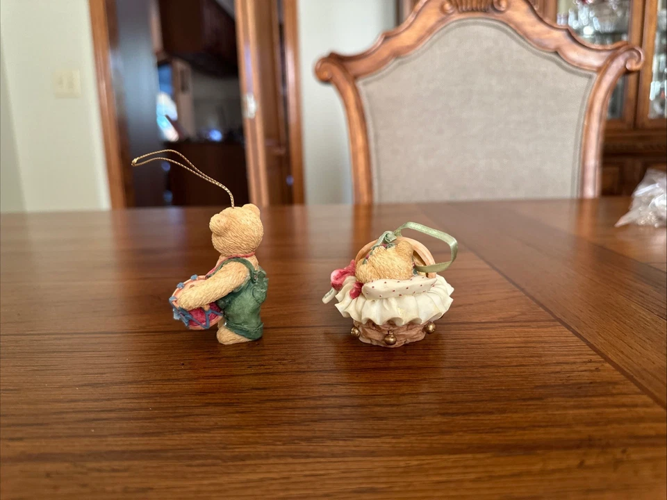 Adornos navideños vintage de peluches con fecha 1994 #912891 #617253 con certificado de autenticidad Foto 4 de 4