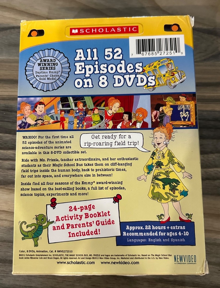 The Magic School Bus: The Complete Series (DVD, 2012, 8-Disc Set