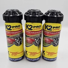 LOT 3 NEW K-RAIN 10031 K2 PRO 5" Pop-Up Rotor Sprinkler Head Adjustable 3/4"