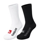 Quiksilver Men's Crew Socks 3 Pack - Cotton Rich Everyday Sports Casual