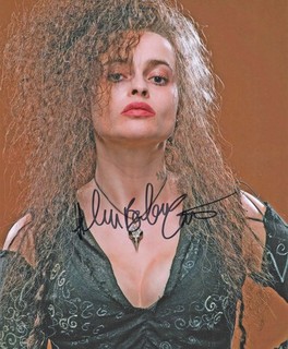 10x8 Photo Personally Autographed by Helena Bonham Carter COA