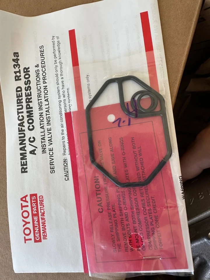 Compresor de aire acondicionado Toyota 4Runner 1994-2002 4x4 OEM 88320-60580-84 Foto 3 de 4