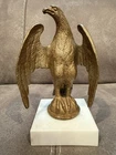 RARE CIVIL WAR REGIMENTAL BATTLEFLAG FLAGPOLE FLAG STAFF FINIAL FROM GEORGIA !!