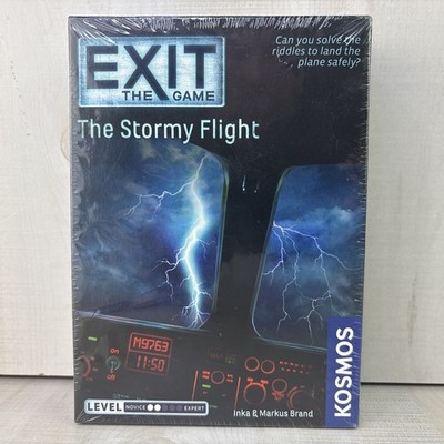Exit the Game: The Stormy Flight Escape Room Adventure by Kosmos  SEALED