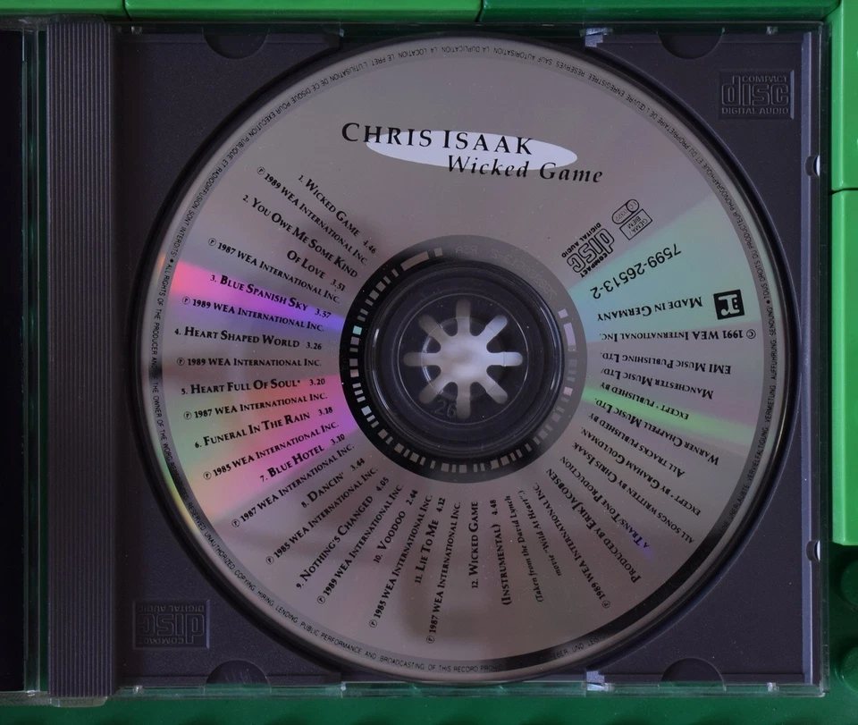 Chris Isaak - Wicked Game - Reprise Records - CD - Bild 3 von 4