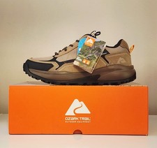 NEW Ozark Trail Waterproof Hiking Sneakers Shoes M OT WP HIKE LOW Taupe Size 12