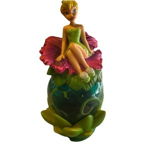Disney Fairies Tinkerbell Bubble Bath Decanter Shampoo Soap Lotion Dispenser 