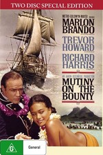 Mutiny on the Bounty (DVD) Marlon Brando Trevor Howard Richard Harris Carol Reed